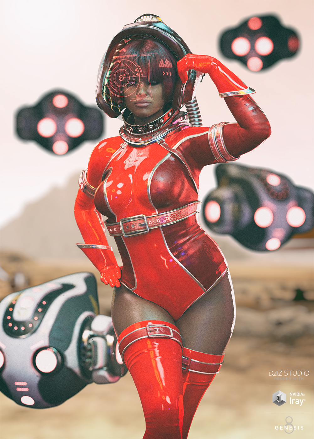 female space suit anime cosplay