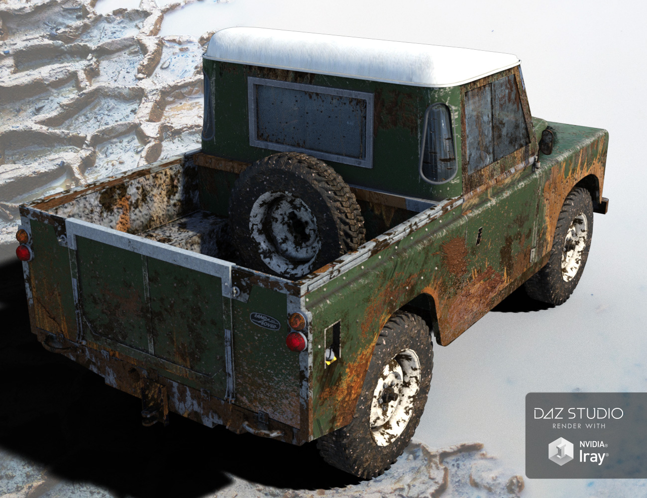 Offroad Car by: Ansiko, 3D Models by Daz 3D