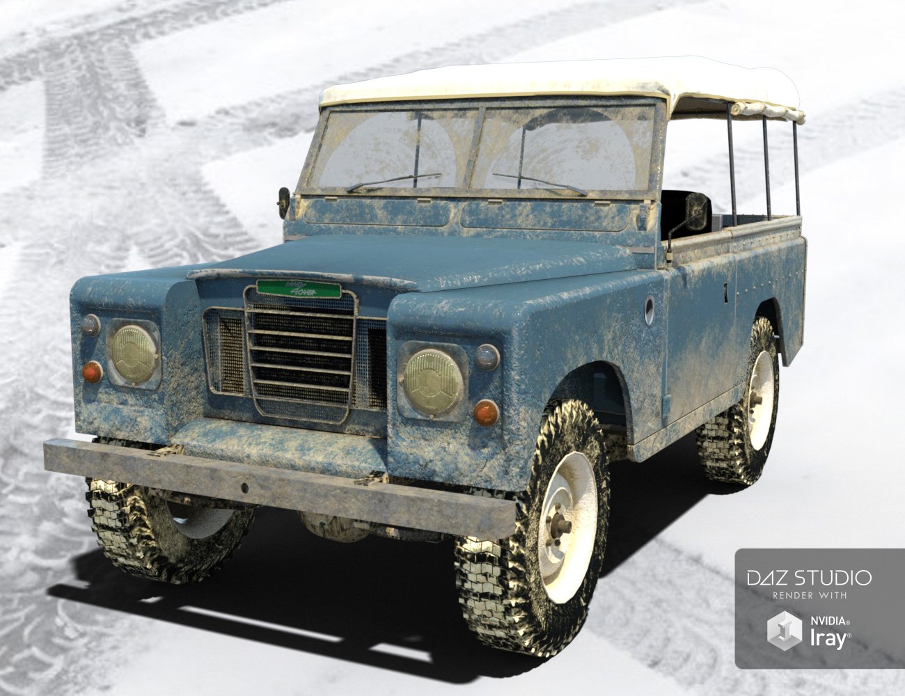 Offroad Car Offroad Car by: Ansiko, 3D Models by Daz 3D