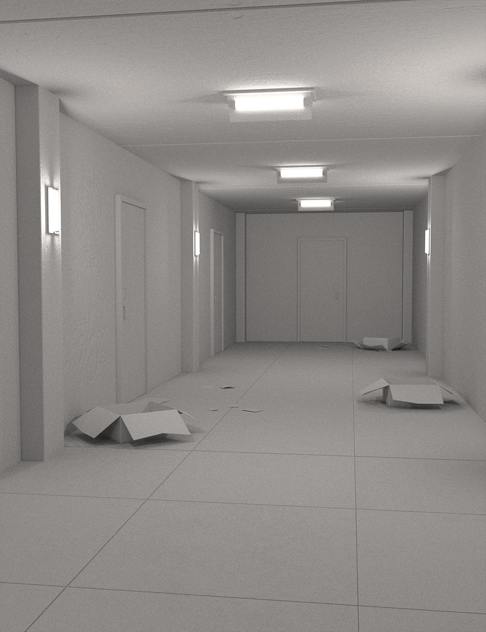 Apartment Floor by: , 3D Models by Daz 3D