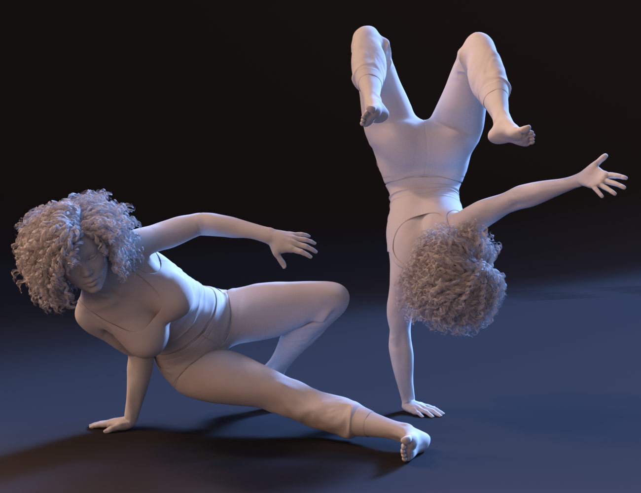 Dancing Queen Poses and Expressions for Genesis 8 Female and Latonya 8 by: Capsces Digital Ink, 3D Models by Daz 3D