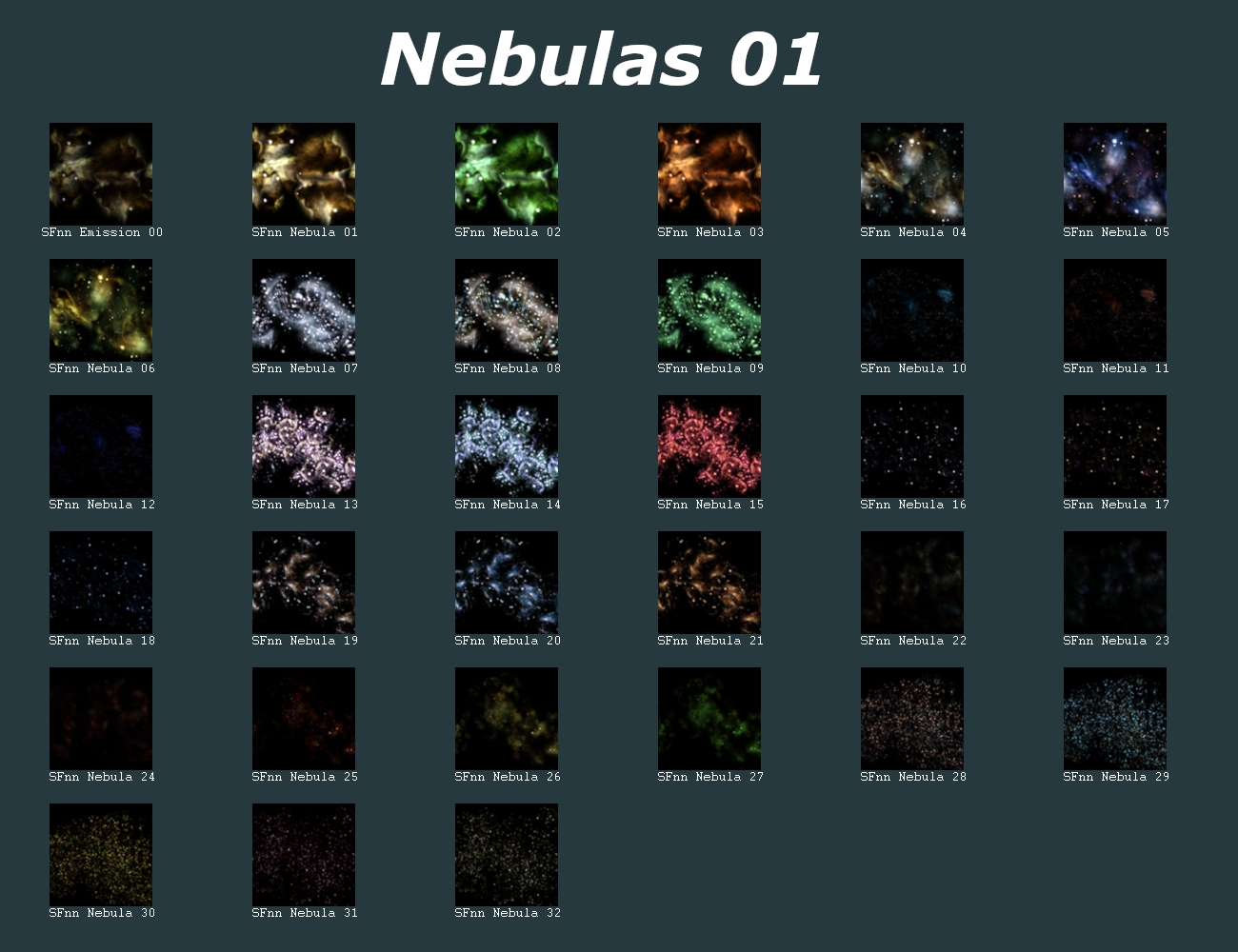 SF Nifty Nebulas by: SickleyieldFuseling, 3D Models by Daz 3D