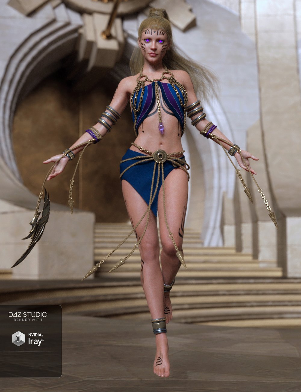 dForce Genus Unknown Outfit for Genesis 8 Female(s)