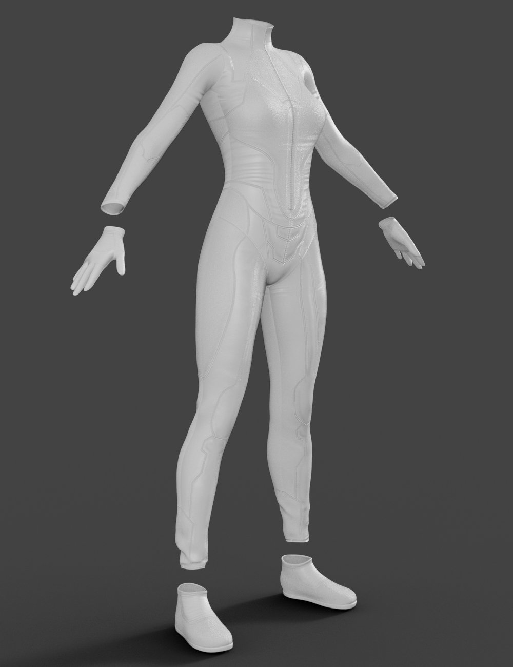 X-Fashion Sci Bodysuit 8 for Genesis 8 Female(s) by: xtrart-3d, 3D Models by Daz 3D
