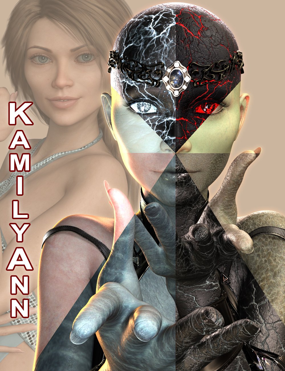 KamilyAnn for Zelara 8 by: 3Diva, 3D Models by Daz 3D