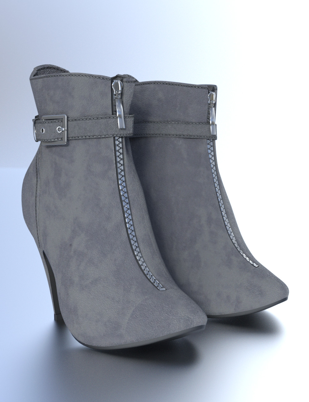 Strapped Ankle Boots for Genesis 8 Female(s) by: Maralyn, 3D Models by Daz 3D