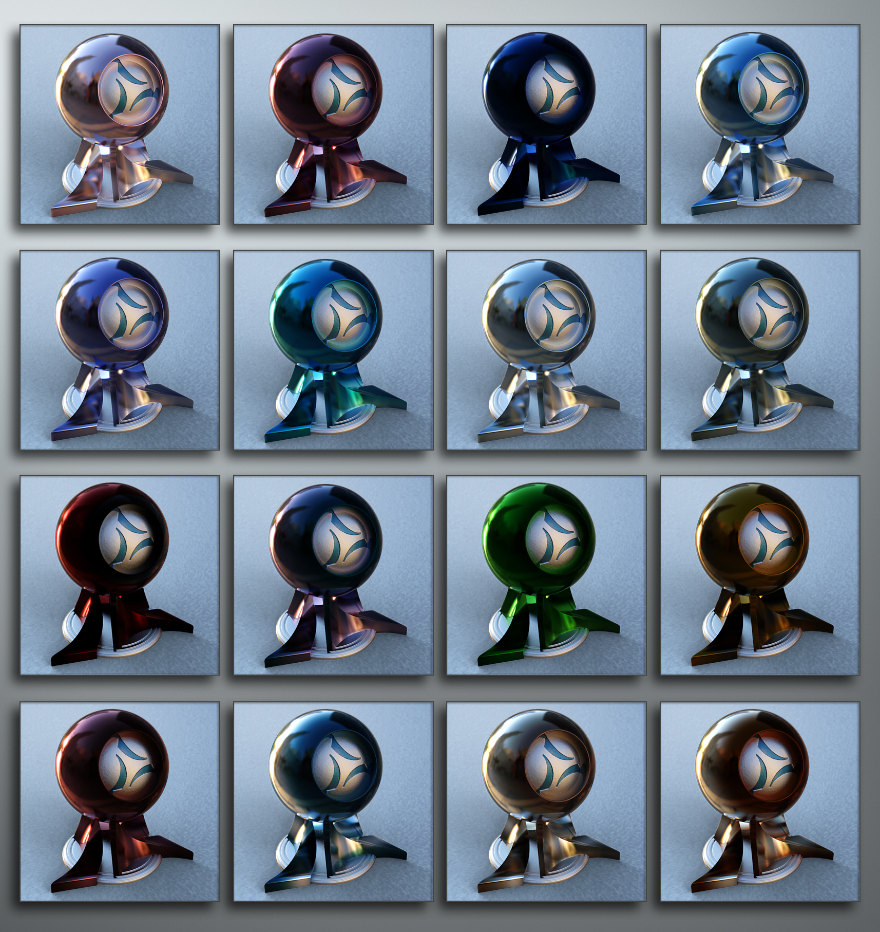 Creative Metal Iray Shaders Creative Metal Iray Shaders by: JGreenlees, 3D Models by Daz 3D