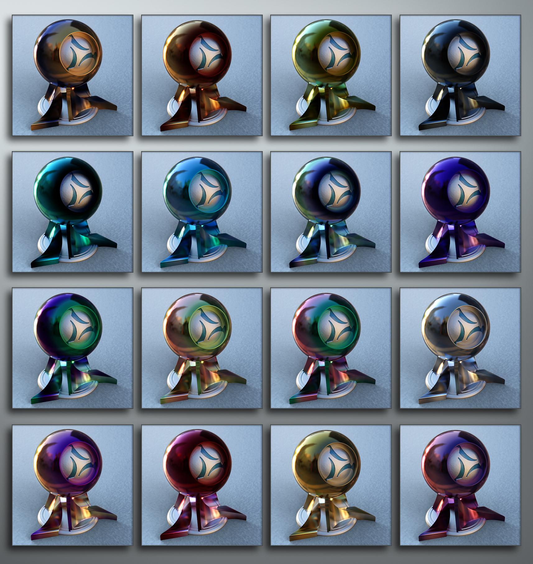 Creative Metal Iray Shaders Creative Metal Iray Shaders by: JGreenlees, 3D Models by Daz 3D
