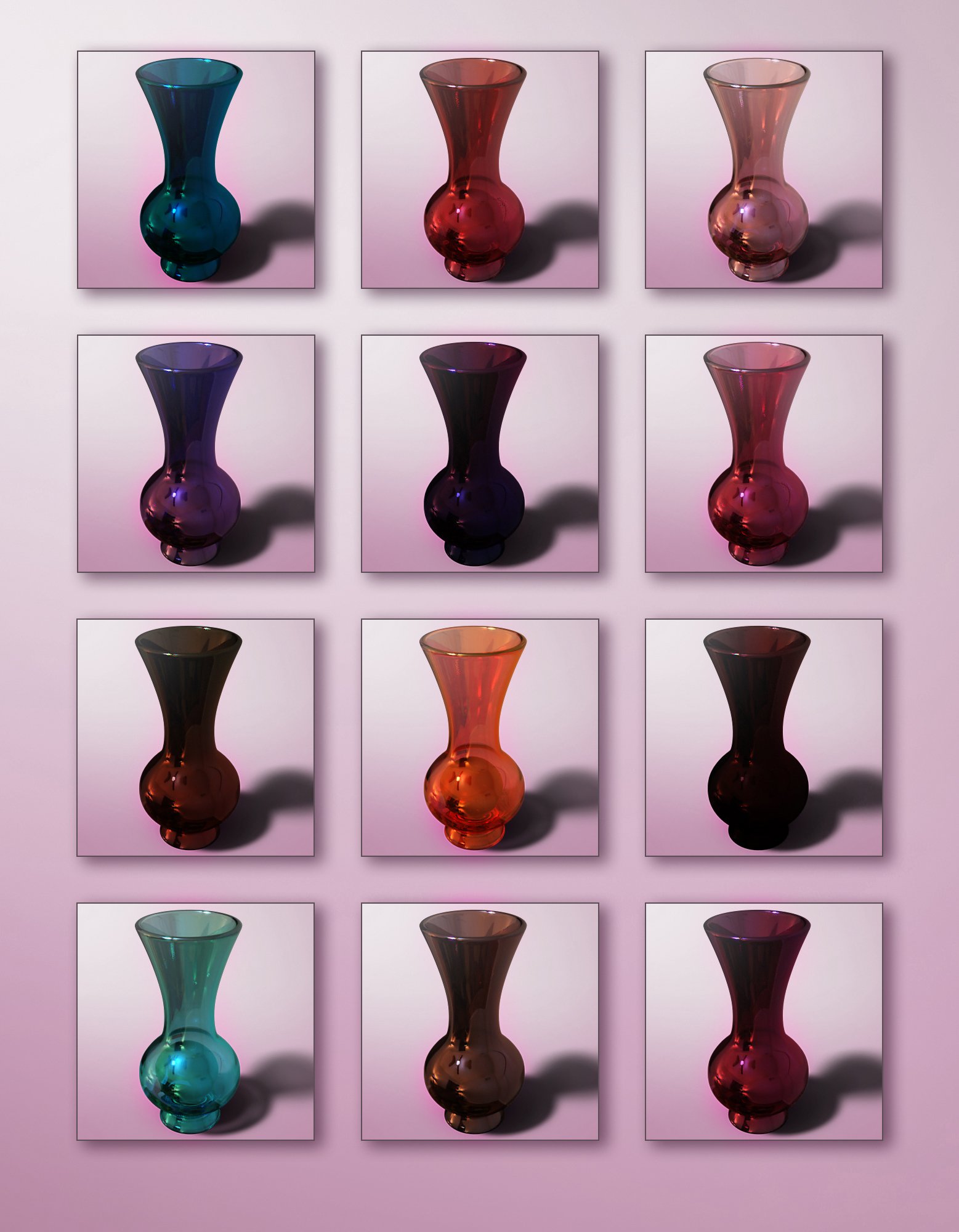 Imaginative Glass Iray Shaders by: JGreenlees, 3D Models by Daz 3D