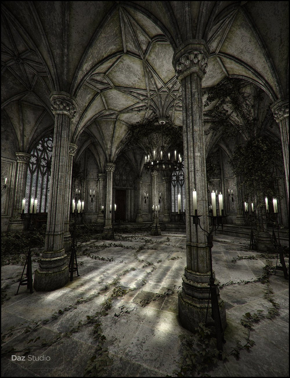 Winterblack Sanctuary Fallen by: Jack Tomalin, 3D Models by Daz 3D