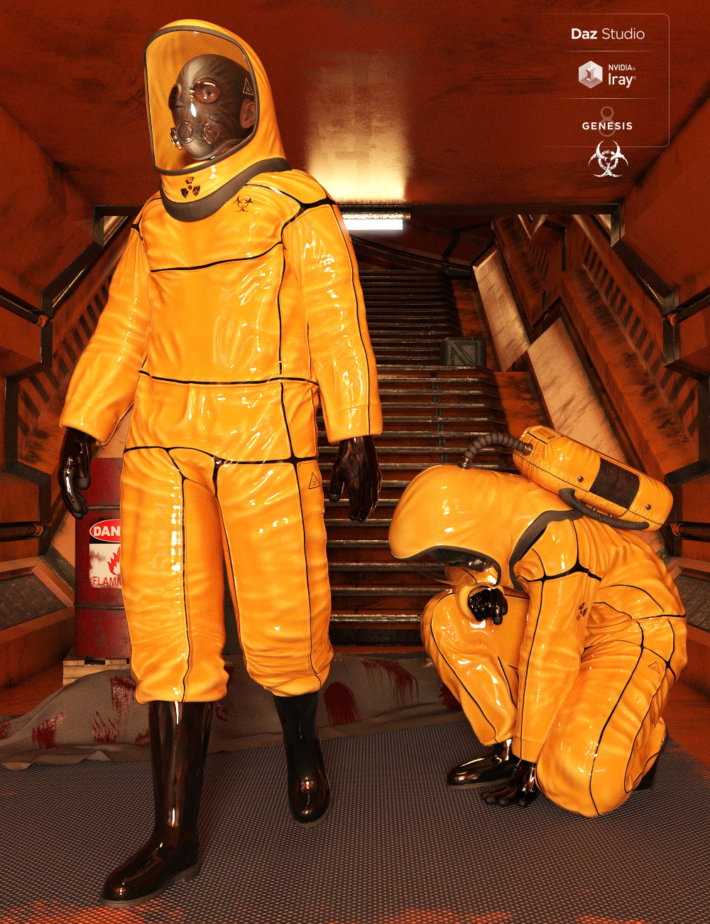 BioHazard Suit for Genesis 8 Male(s) by: midnight_stories, 3D Models by Daz 3D