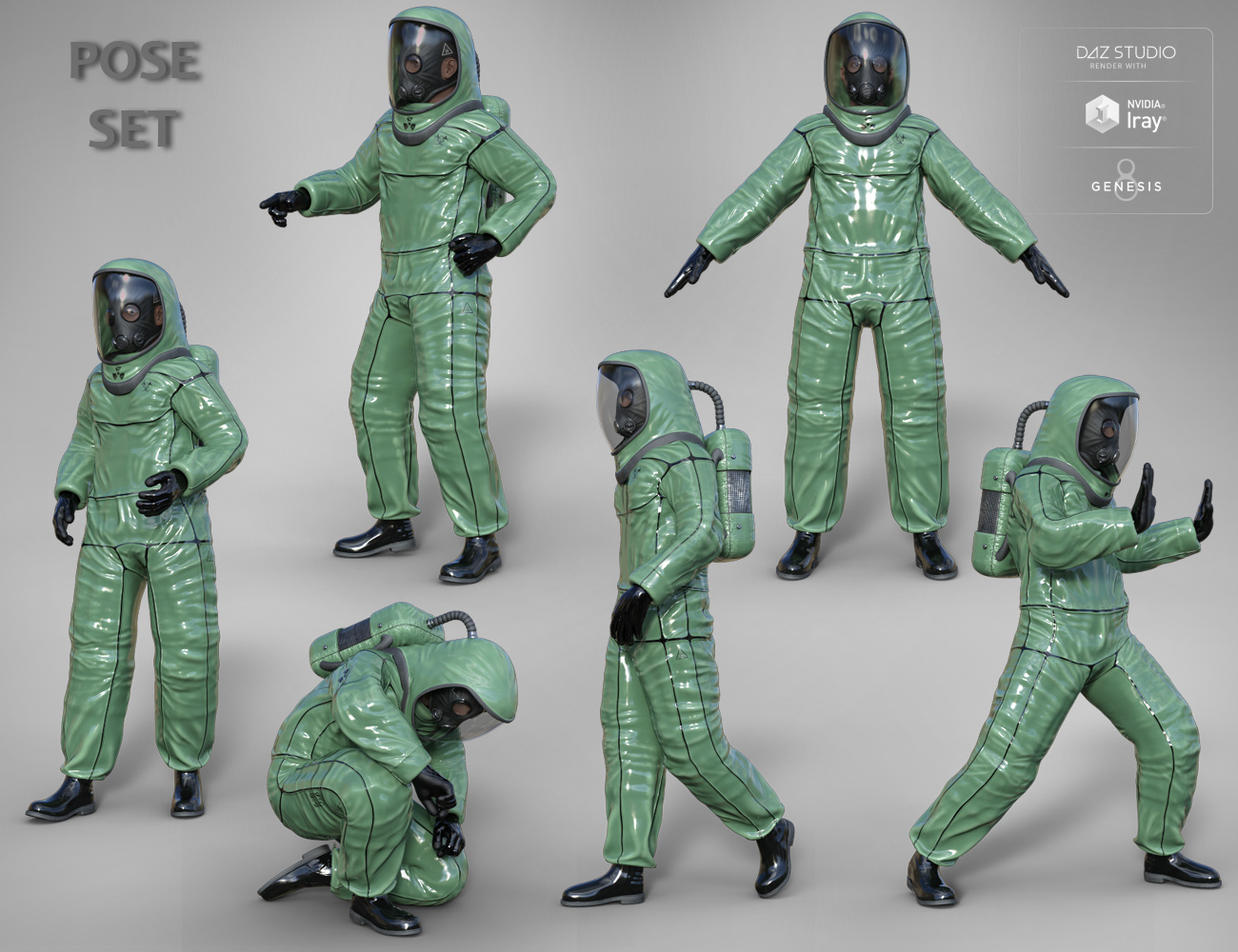 BioHazard Suit for Genesis 8 Male(s) BioHazard Suit for Genesis 8 Male(s) by: midnight_stories, 3D Models by Daz 3D