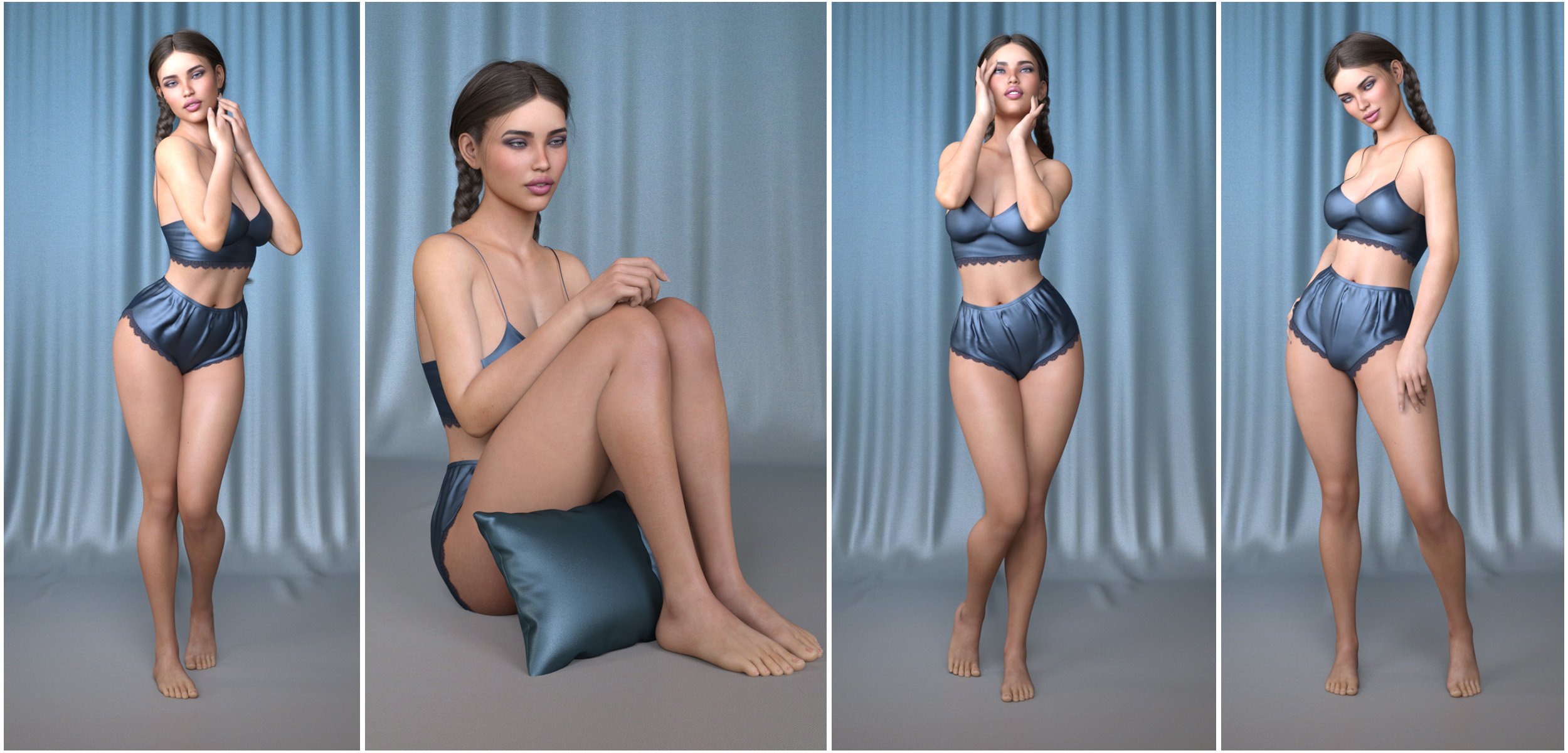Z Pure Sensations - Poses and Partials for Genesis 3 and 8 Female Z Pure Sensations - Poses and Partials for Genesis 3 and 8 Female by: Zeddicuss, 3D Models by Daz 3D