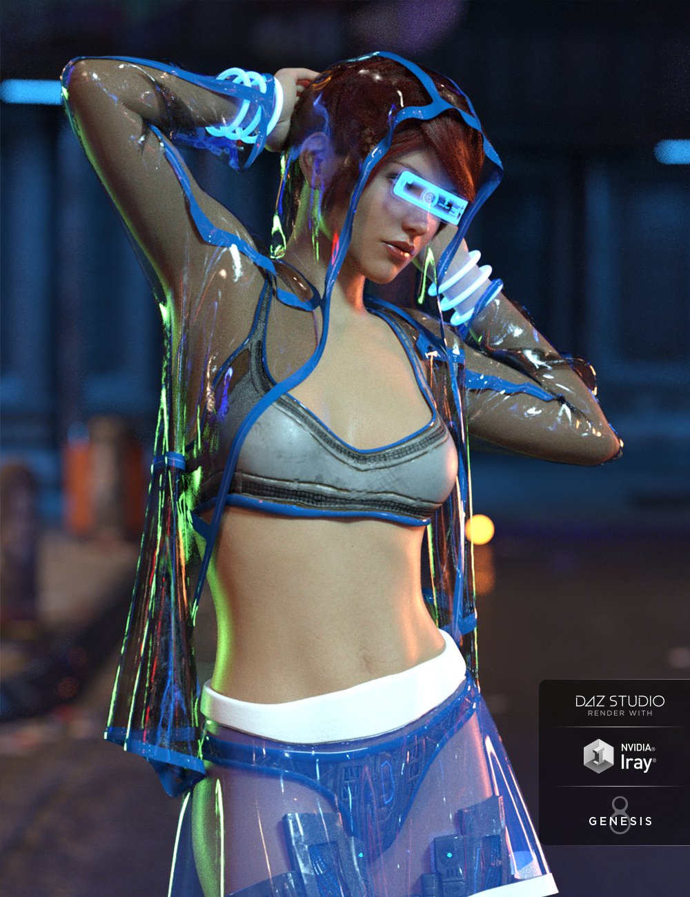 dForce Night Runner Outfit for Genesis 8 Female(s) dForce Night Runner Outfit for Genesis 8 Female(s) by: GolaM, 3D Models by Daz 3D