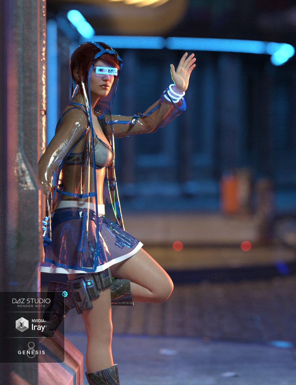 dForce Night Runner Outfit for Genesis 8 Female(s) dForce Night Runner Outfit for Genesis 8 Female(s) by: GolaM, 3D Models by Daz 3D