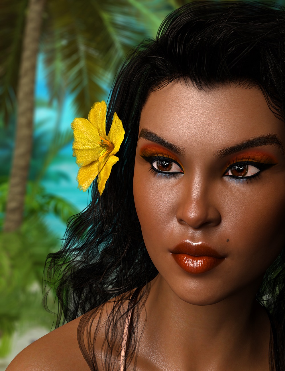 Kalani for Genesis 8 Female by: TwiztedMetal, 3D Models by Daz 3D