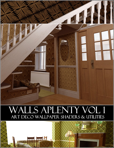 Walls Aplenty Vol 1 by: ForbiddenWhispers, 3D Models by Daz 3D