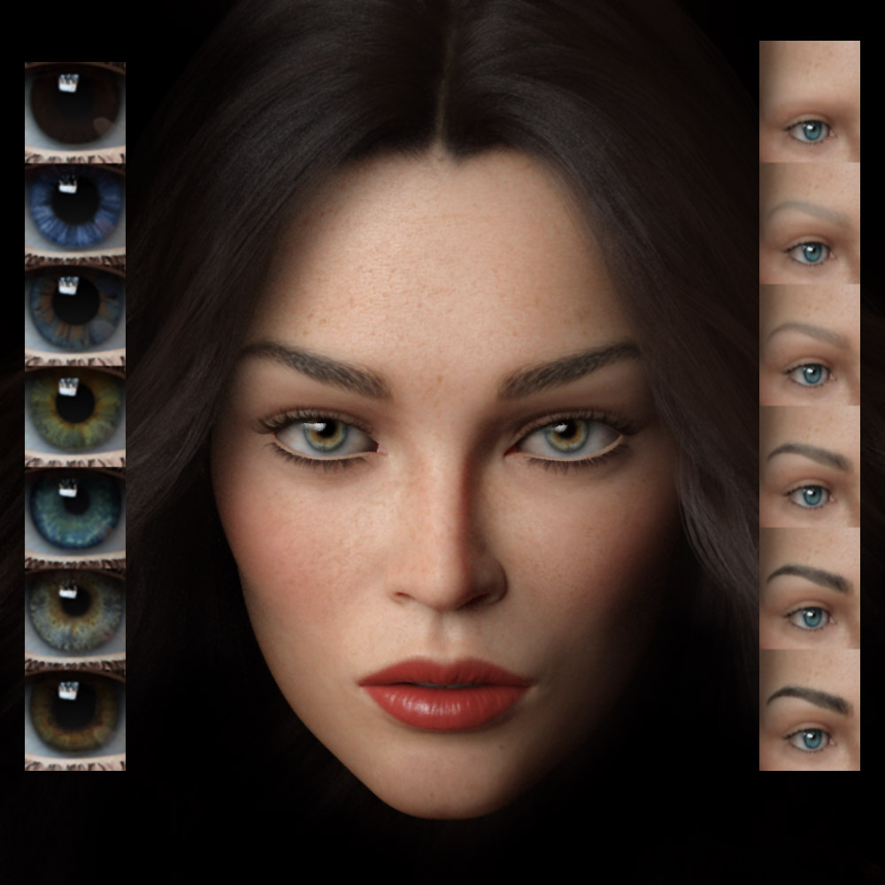 Nova HD for Genesis 8 Female by: Mousso, 3D Models by Daz 3D