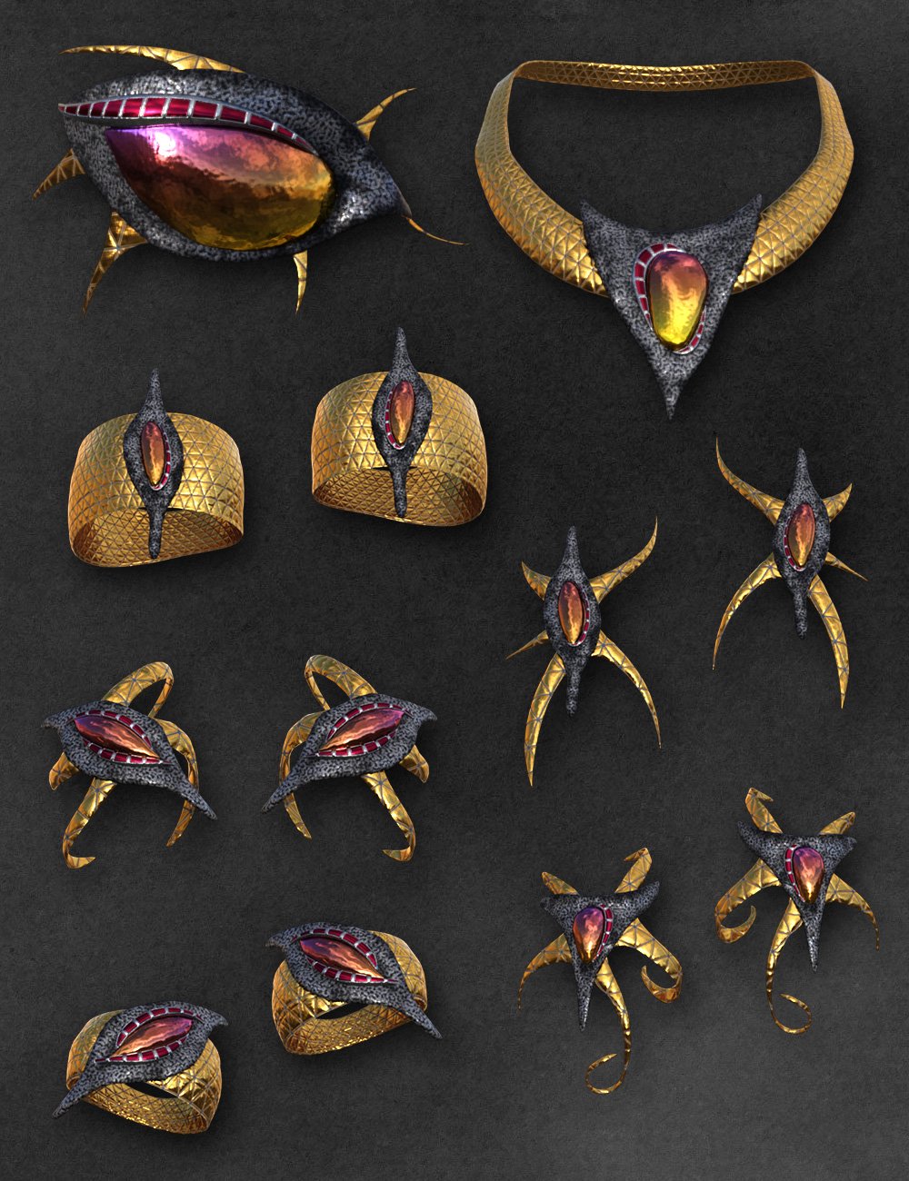 Sci-fi Accessories for Genesis 8 Female(s) Sci-fi Accessories for Genesis 8 Female(s) by: esha, 3D Models by Daz 3D