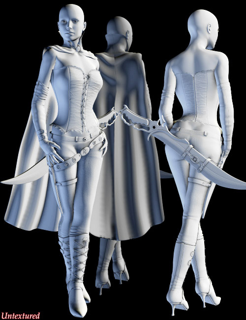 Roxana Yaroslavna, Vampire Lady for V4 by: Luthbel, 3D Models by Daz 3D