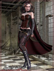 Roxana Yaroslavna, Vampire Lady for V4 by: Luthbel, 3D Models by Daz 3D