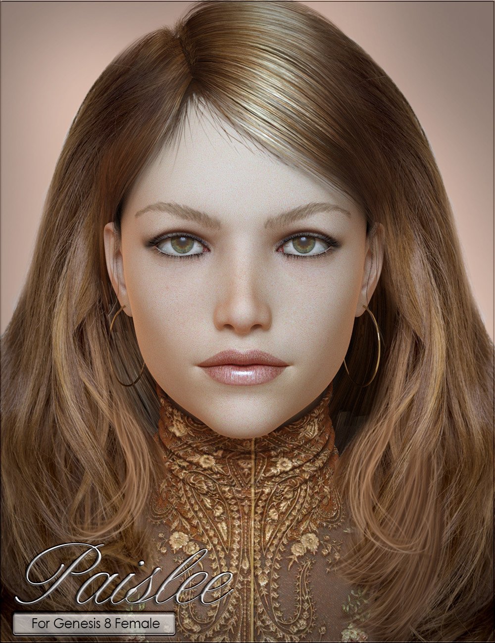 VYK Paislee for Genesis 8 Female by: vyktohria, 3D Models by Daz 3D