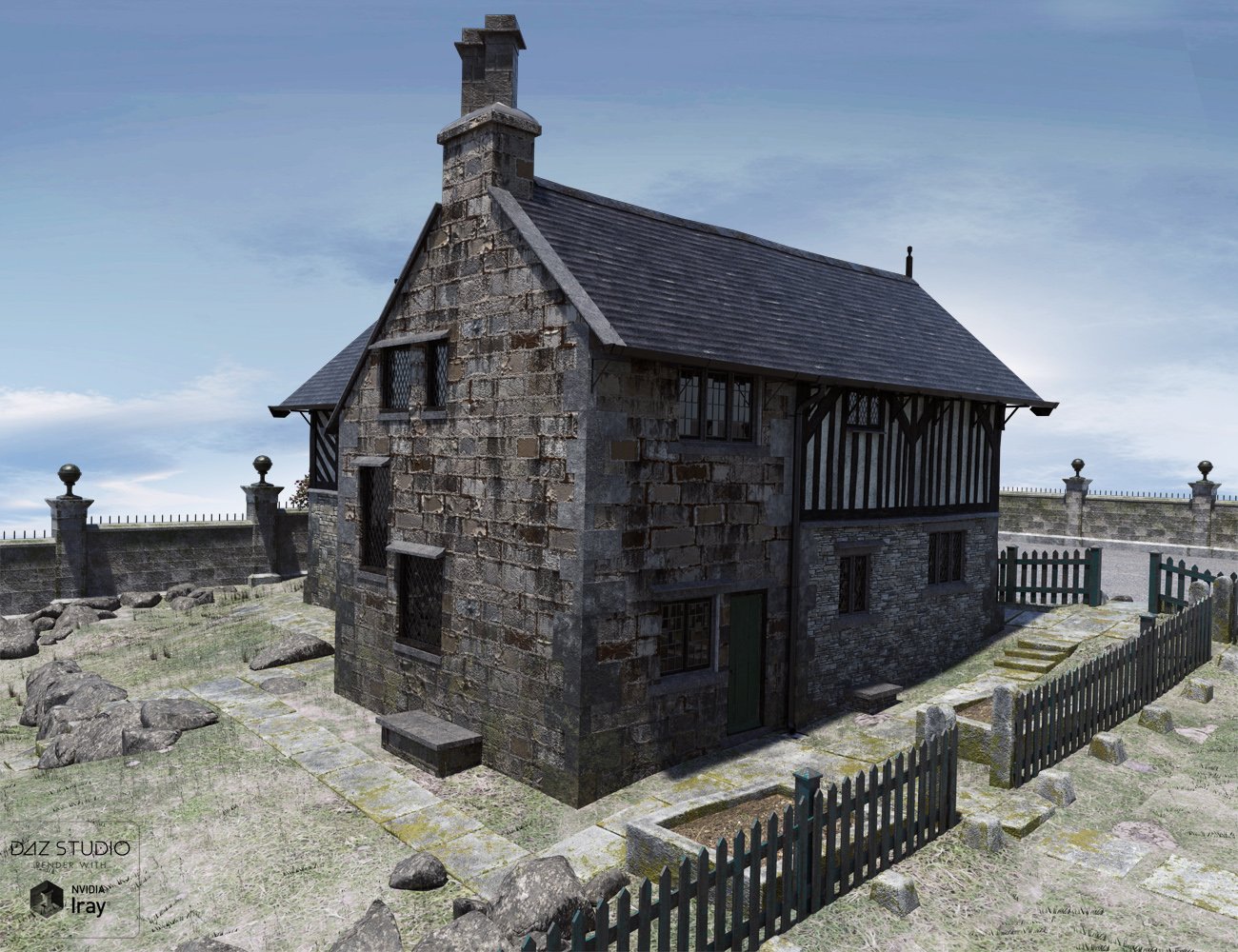 The Bishops House The Bishops House by: ForbiddenWhispersDavid Brinnen, 3D Models by Daz 3D