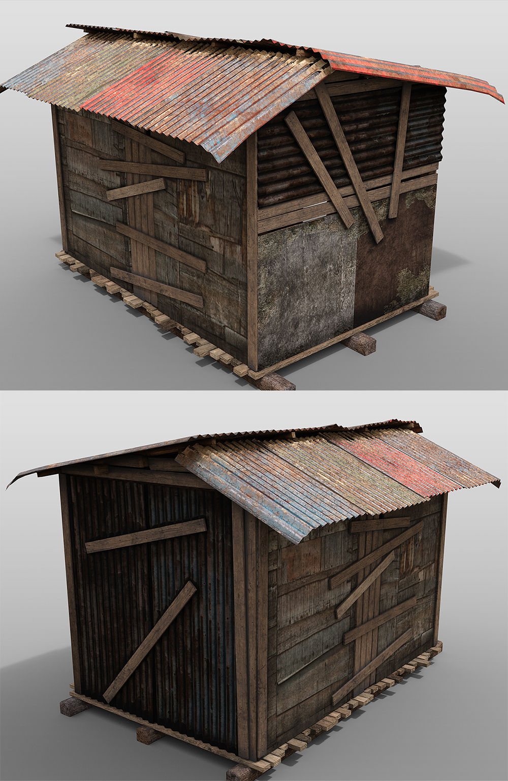 Wasteland Settlement Wasteland Settlement by: Porsimo, 3D Models by Daz 3D