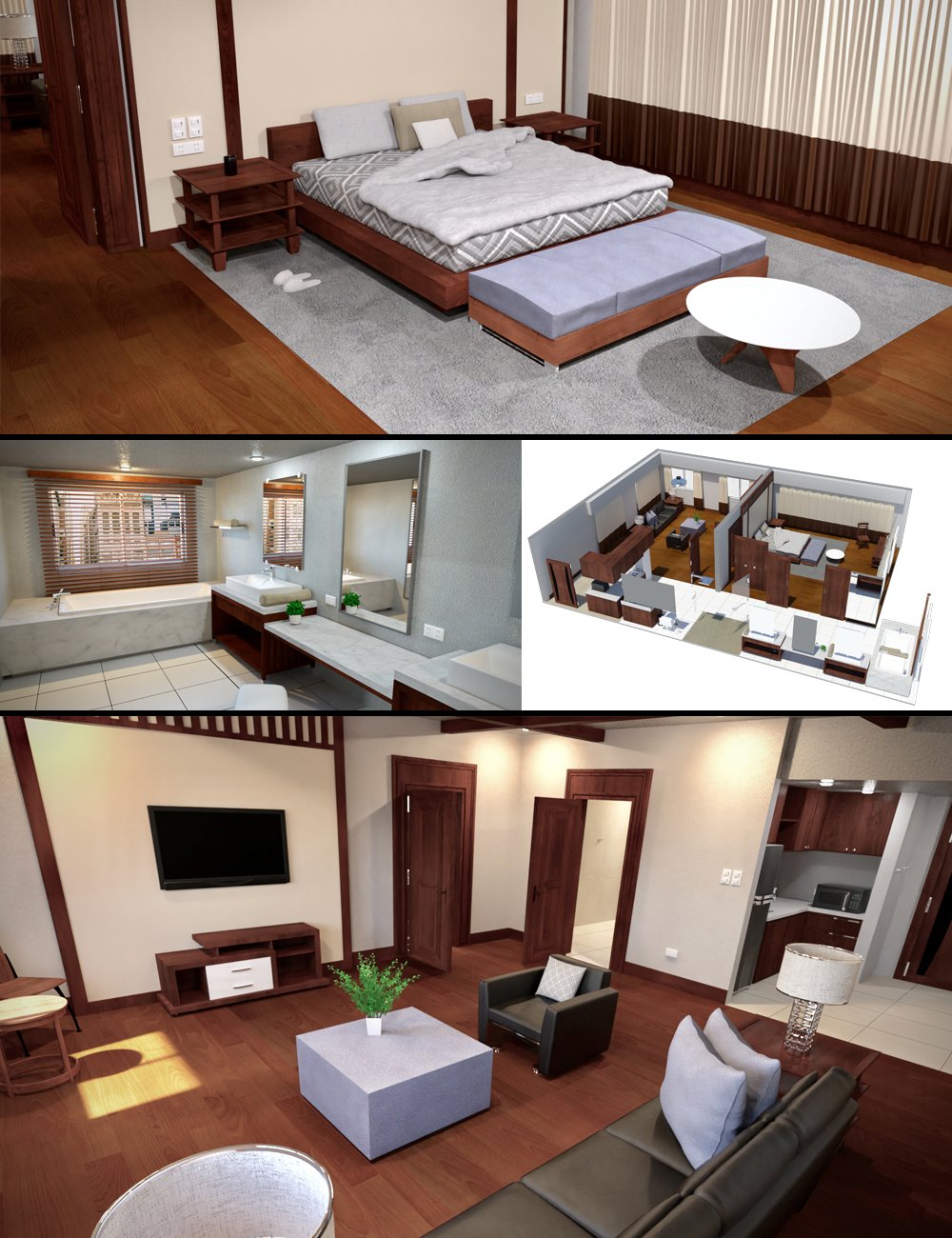 Veranda Suite by: Tesla3dCorp, 3D Models by Daz 3D