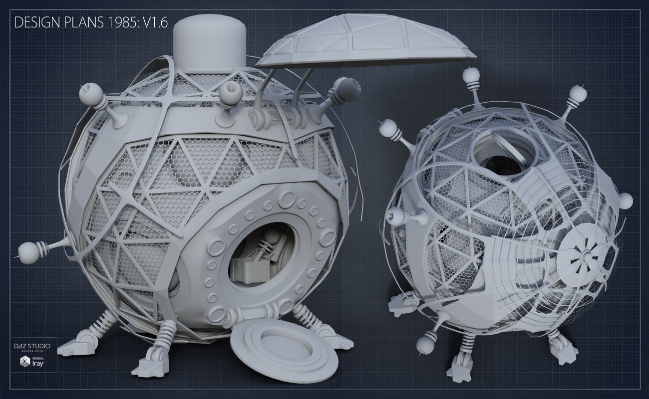 Steampunk Time Machine by: David BrinnenForbiddenWhispers, 3D Models by Daz 3D