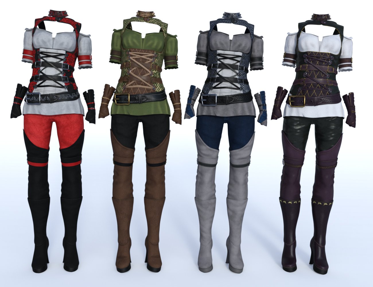 Woodland Rogue Outfit Textures Woodland Rogue Outfit Textures by: Mely3D, 3D Models by Daz 3D