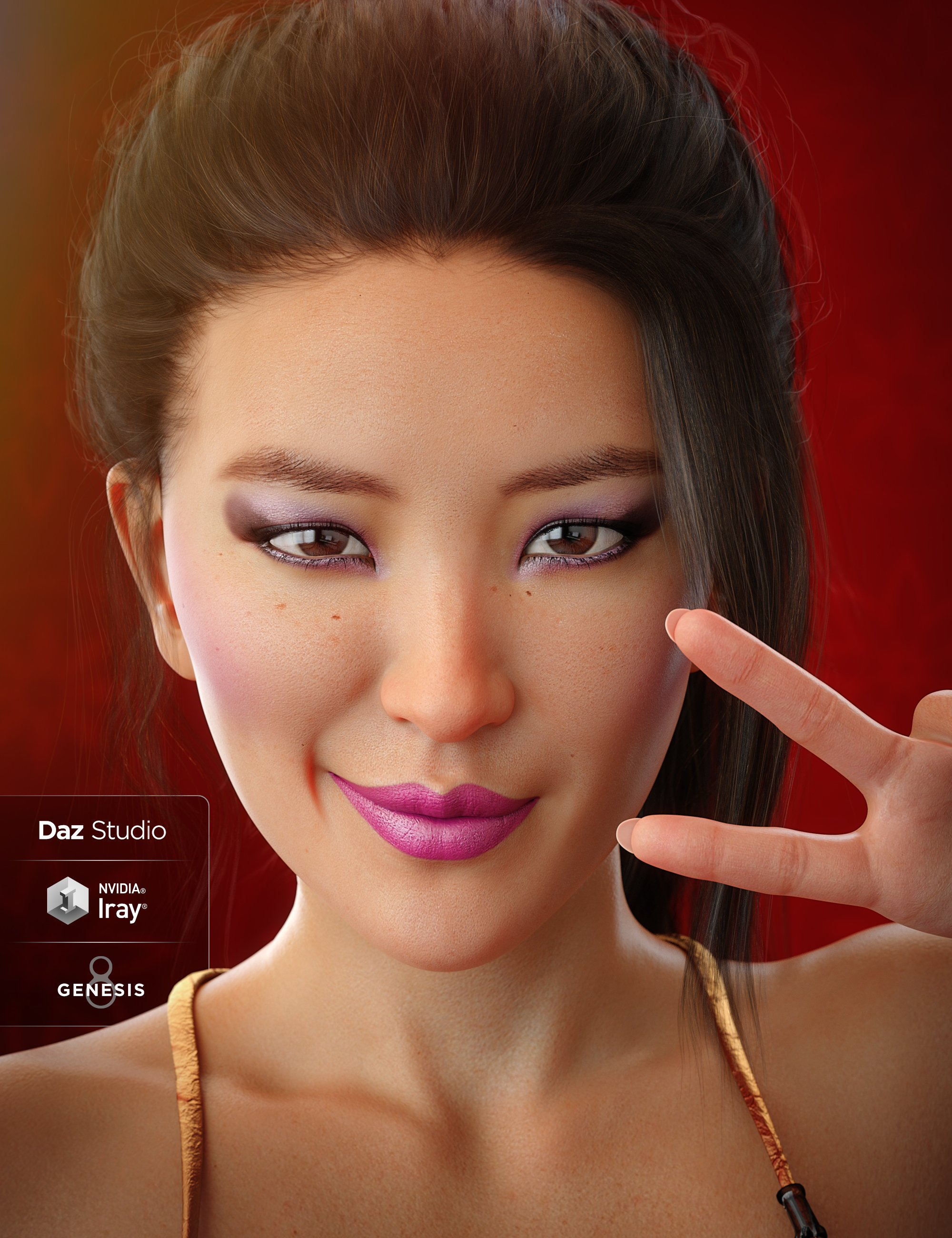 Mei Lin 8 by: , 3D Models by Daz 3D