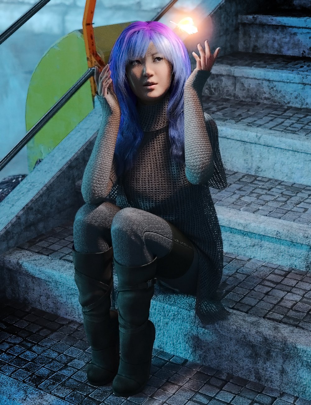 Mei Lin 8 Mei Lin 8 by: , 3D Models by Daz 3D