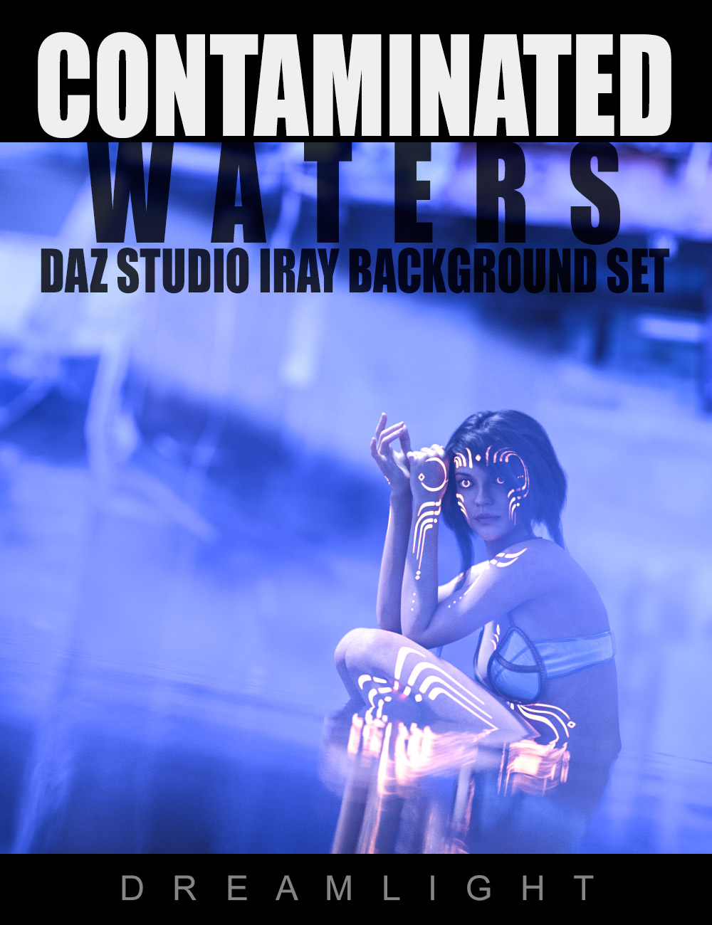 Contaminated Waters - DAZ Studio Iray Backgrounds by: Dreamlight, 3D Models by Daz 3D