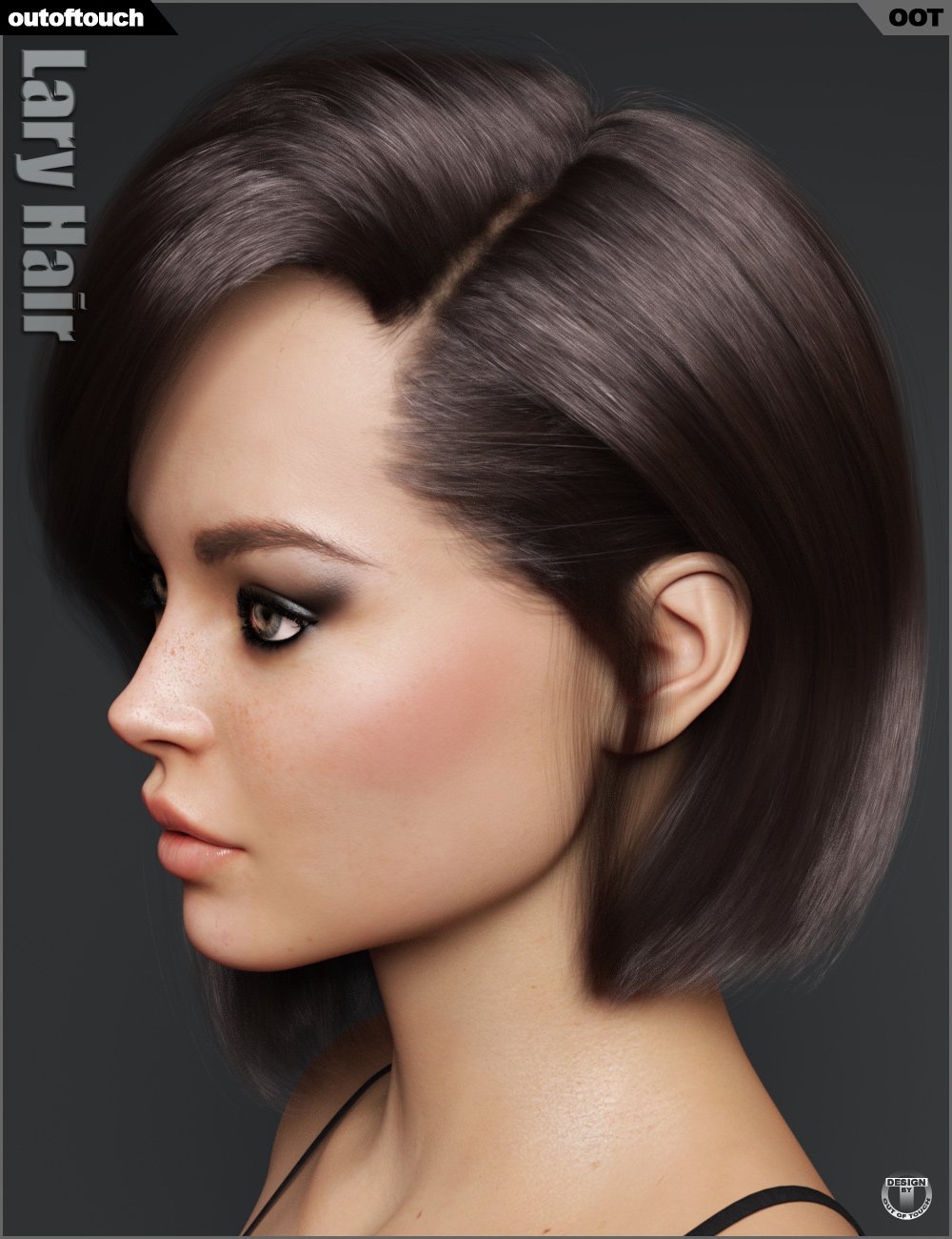 Lary Hair For Genesis 3 And 8 Female(s) 