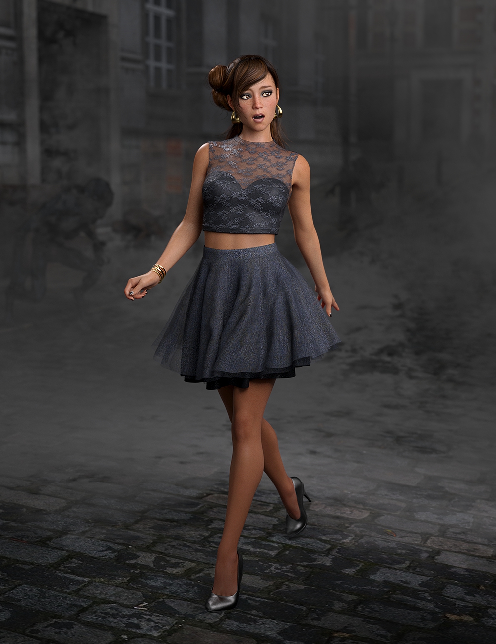 Kelsey HD for Genesis 8 Female by: Lyoness, 3D Models by Daz 3D