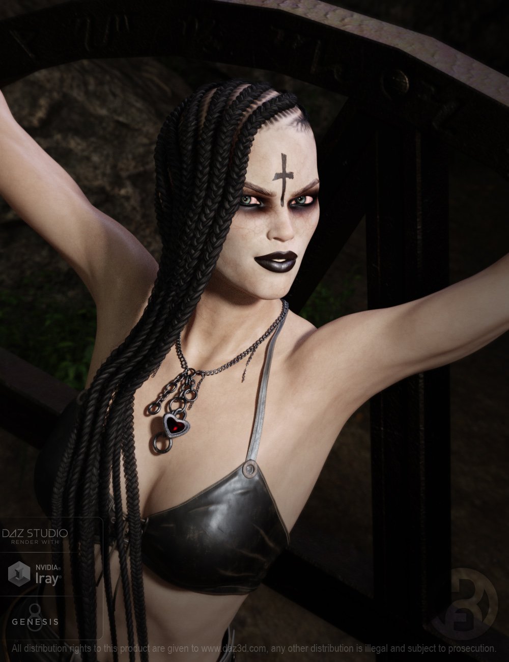 Isadora the Witch for Genesis 8 Female(s) by: RawArt, 3D Models by Daz 3D
