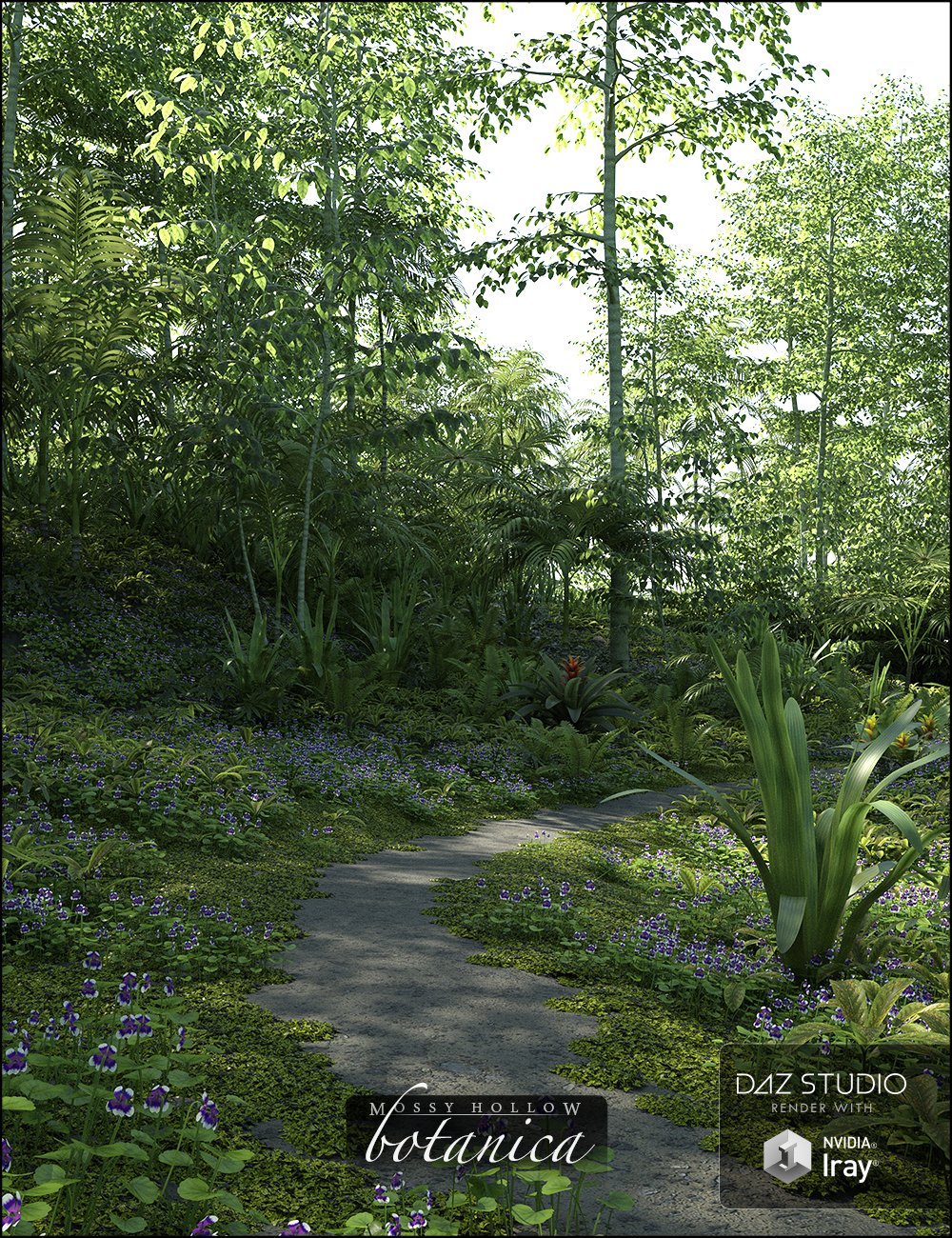Mossy Hollow Botanica by: HowieFarkes, 3D Models by Daz 3D