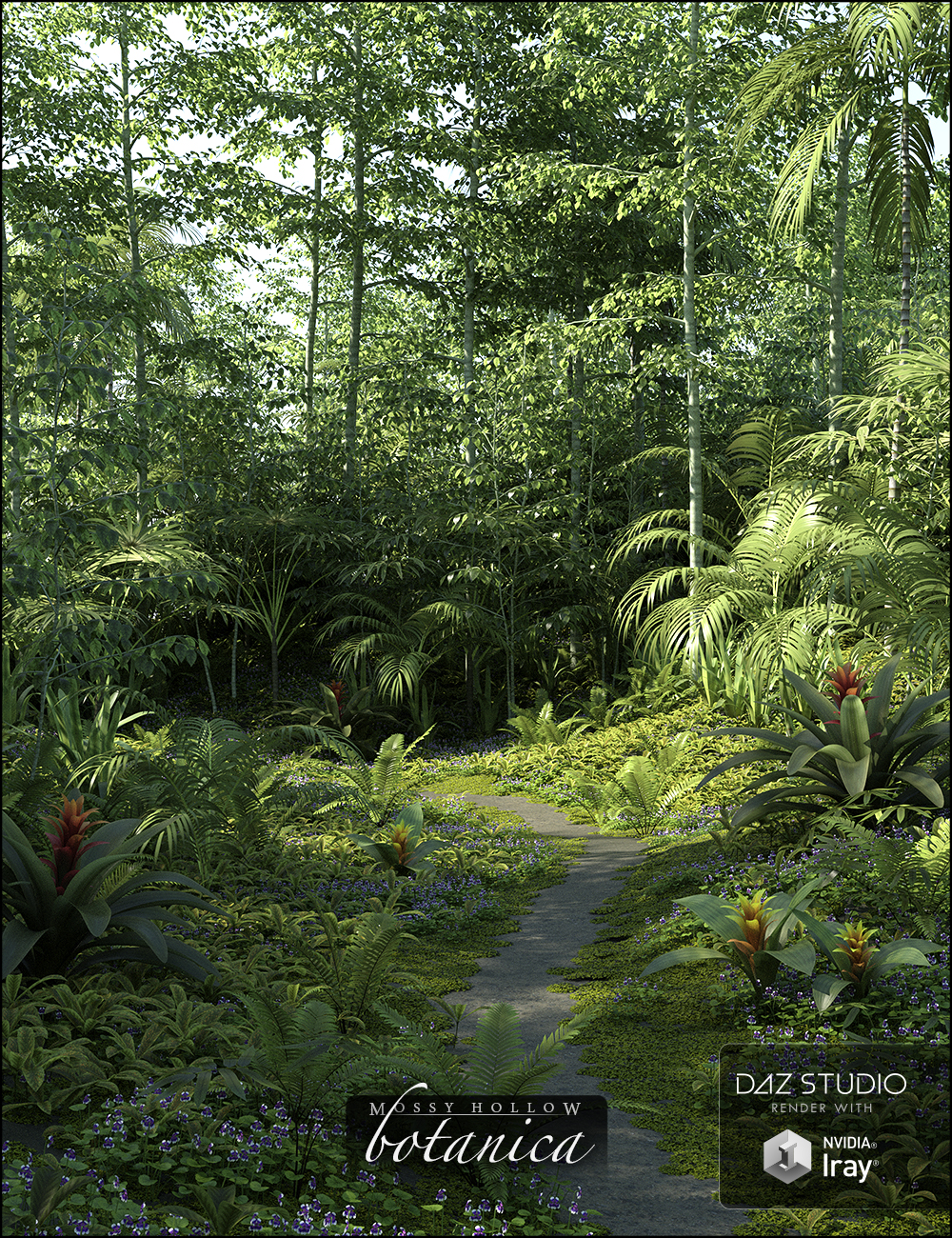 Mossy Hollow Botanica by: HowieFarkes, 3D Models by Daz 3D