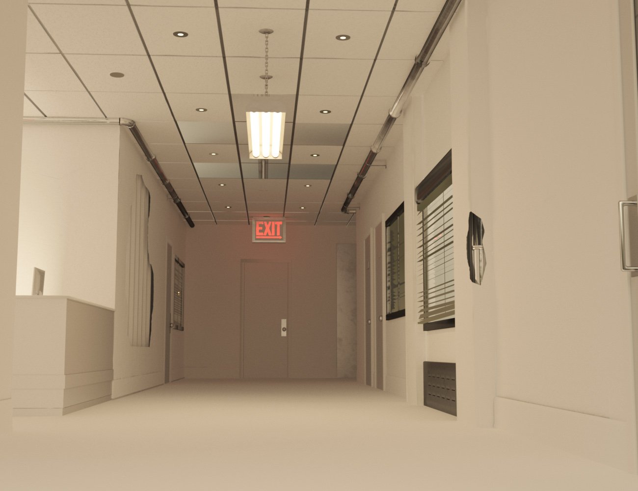 Abandoned Infirmary Abandoned Infirmary by: Muze, 3D Models by Daz 3D