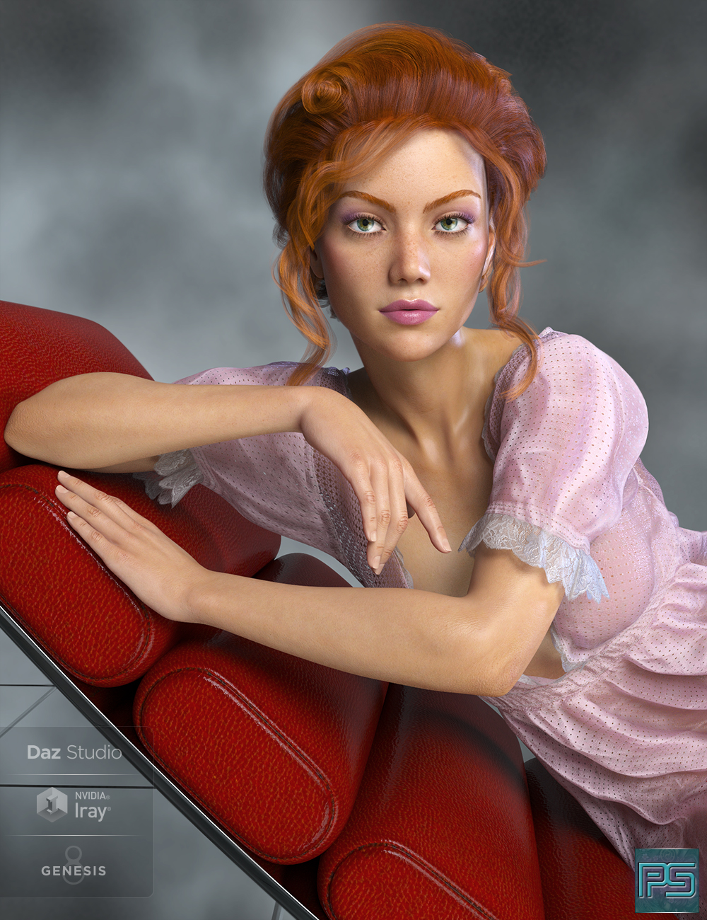 PS Rowan for Genesis 8 Female by: Pixelunashadownet, 3D Models by Daz 3D