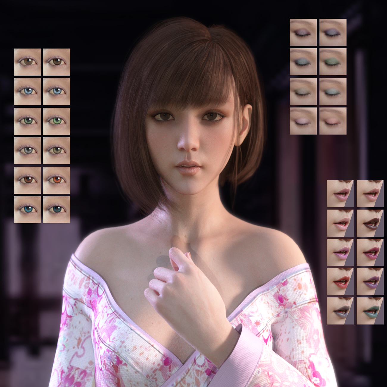 CO Ichigo and Ichigo Hair for Genesis 8 Female(s) by: Crocodile Liu, 3D Models by Daz 3D