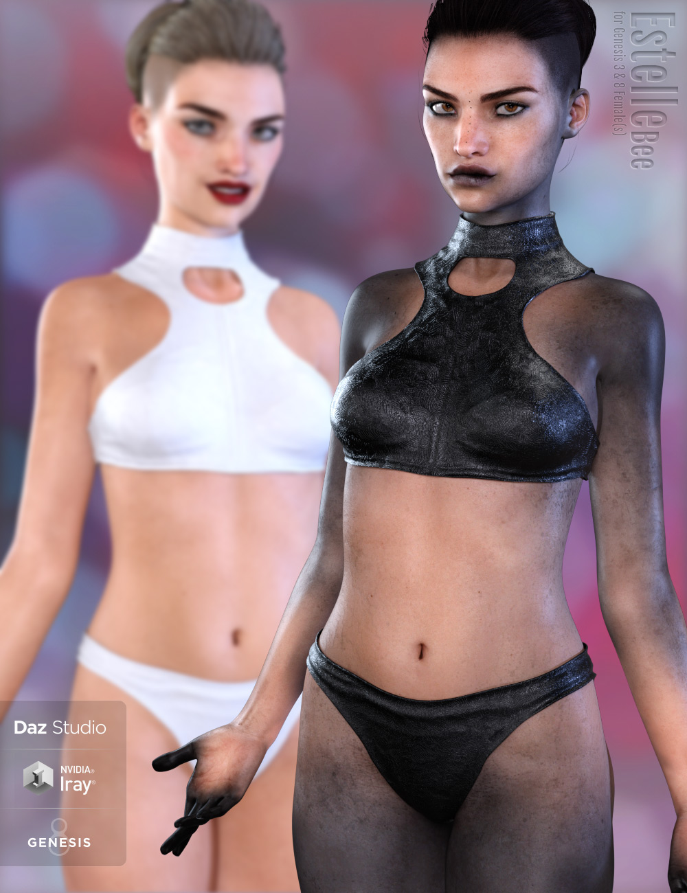 Estelle Bee for Genesis 3 and 8 Female by: Eichhorn Art, 3D Models by Daz 3D