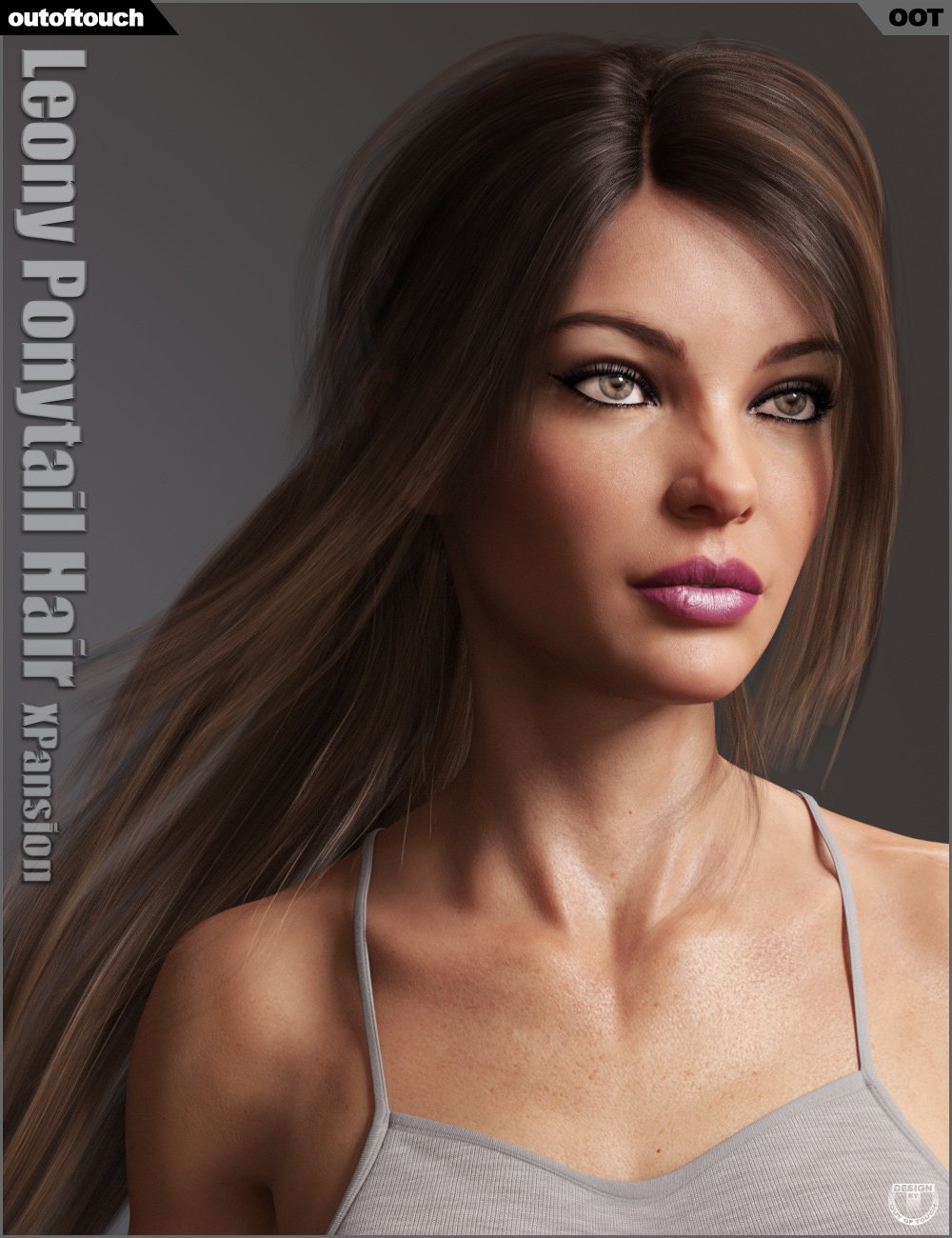 OOT Hairblending 2.0 Texture XPansion for Leony Wet & Dry Ponytail Hair OOT Hairblending 2.0 Texture XPansion for Leony Wet & Dry Ponytail Hair by: outoftouch, 3D Models by Daz 3D