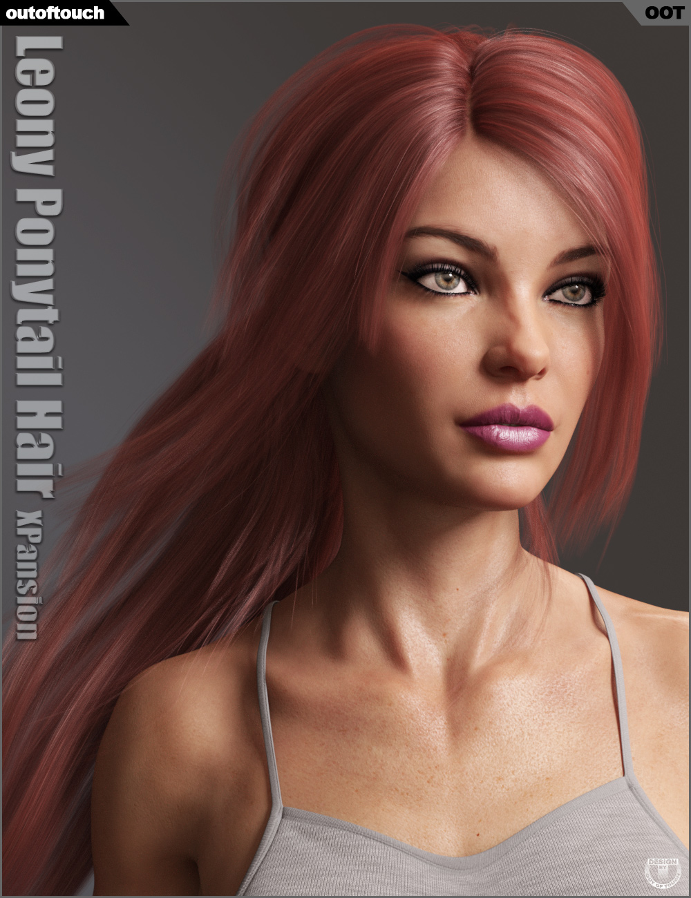 OOT Hairblending 2.0 Texture XPansion for Leony Wet & Dry Ponytail Hair OOT Hairblending 2.0 Texture XPansion for Leony Wet & Dry Ponytail Hair by: outoftouch, 3D Models by Daz 3D