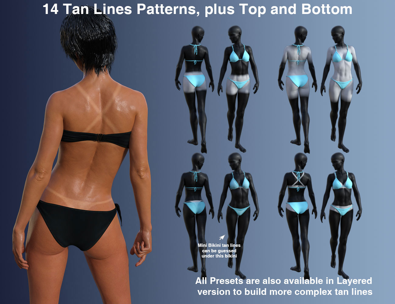 Wet And Tanned Skins For Genesis 8 Female(s) by: V3Digitimes, 3D Models by Daz 3D