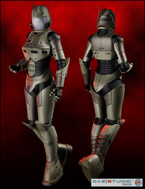 Stellar League Assault Suit by: Valandar, 3D Models by Daz 3D