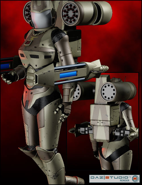 Stellar League Assault Suit by: Valandar, 3D Models by Daz 3D