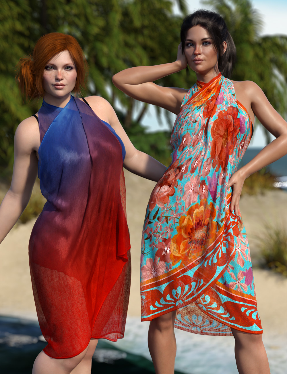 dForce Pareos Pack for Genesis 8 Female(s) dForce Pareos Pack for Genesis 8 Female(s) by: esha, 3D Models by Daz 3D