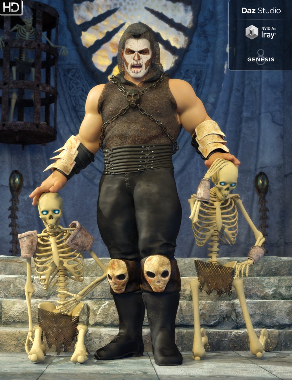 Death Shadow Outfit for Genesis 8 Male(s)